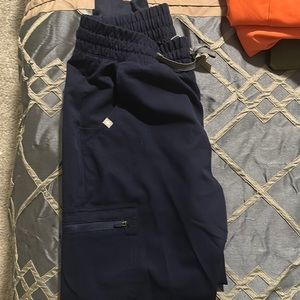 Figs- navy- high waisted Zamora